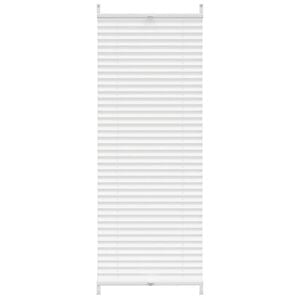 Plisse Blind 40x150cm White Pleated Blind