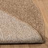 vidaXL Area Rugs Round Natural &Oslash; 200 CM