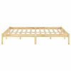 vidaXL Bed Frame without Mattress Solid Wood 120x200 cm