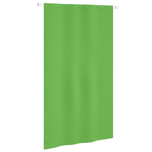 vidaXL Balcony Screen Light Green 140x240 cm Oxford Fabric