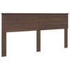 vidaXL Headboard Brown Oak Engineered wood