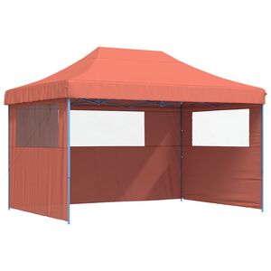 vidaXL Party Tent 279 x 410 x 315 cm Terracotta Oxford Fabric