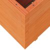 vidaXL Garden Planter Wax Brown 90x40x72.5 cm Solid Wood Pine