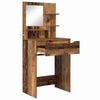vidaXL Bedroom Dressing Tables with Drawer Old Wood 80 x 39.6 x 135 cm
