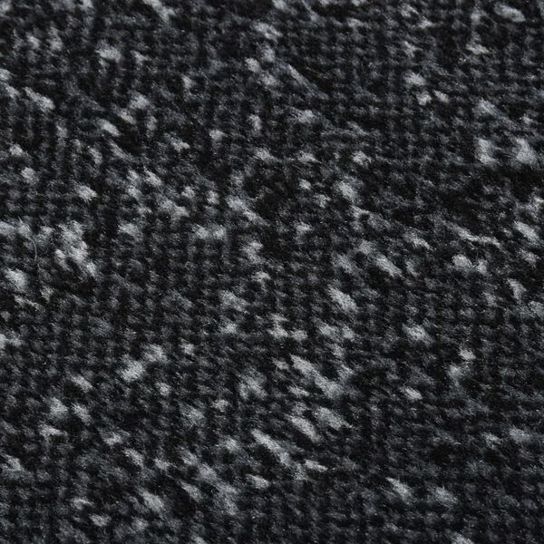 vidaXL Runner Rug BCF Anthracite 80x250 cm