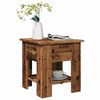 vidaXL Coffee Table Old Wood 40x40x42 cm Engineered Wood