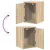 vidaXL Garage Cabinets 2 pcs Sonoma Oak Engineered Wood