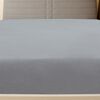 vidaXL Jersey Fitted Sheets 2 pcs Grey 160x200 cm Cotton
