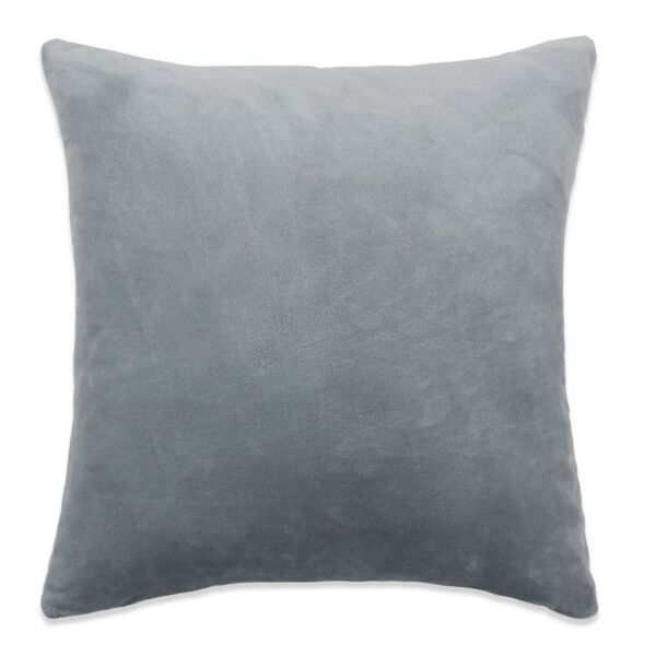 vidaXL Cushion Covers 4 pcs Velour 50x50 cm Grey