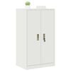 vidaXL Storage Cabinet White 60 x 40 x 105 cm Cold-Rolled Steel