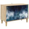 vidaXL TV Cabinet RAALTE 69 x 33 x 50 cm Sonoma Engineered Wood