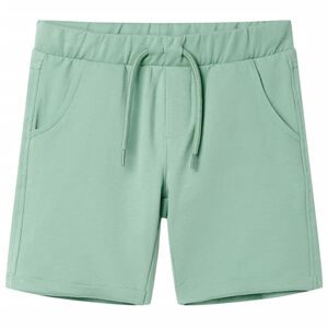 vidaXL Kids' Shorts with Drawstring Light Khaki 140