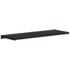 vidaXL Window Sill Anthracite with Wood Grain 80 x 35 x 4.5 cm PVC