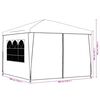 vidaXL Party Tent 3x3 m Green