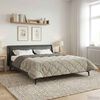vidaXL Full Year Duvet Quilted Light grey 220 x 260 cm