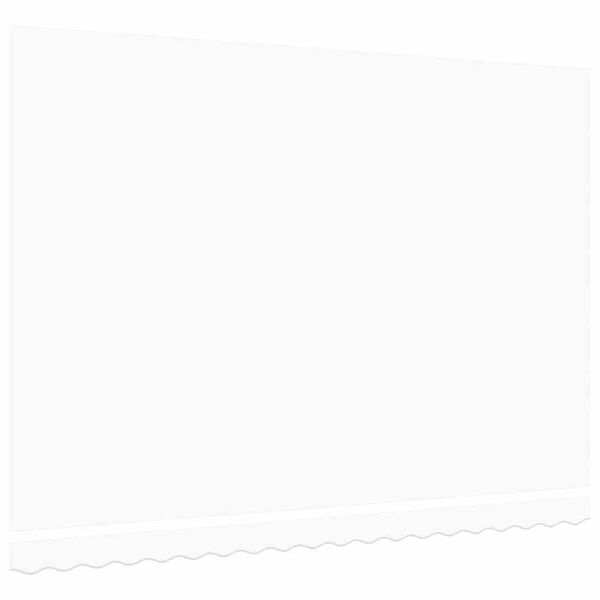 vidaXL Awning Replacement Fabric White 450 x 300 cm Canvas