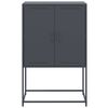 vidaXL Highboard Anthracite 68.5x38.5x107 cm Steel