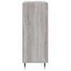 vidaXL Sideboard Grey Sonoma 69.5x34x90 cm Engineered Wood
