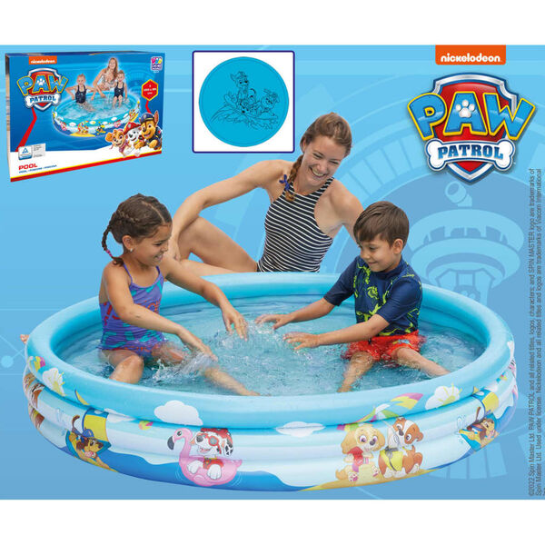 Paw Patrol 3-Ring Swimming Pool Mighty Pups 150x25 cm