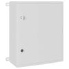 vidaXL Control Cabinet Grey 57 x 23 x 60 cm ABS Plastic