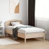 vidaXL Headboard 75 cm Solid Wood Pine