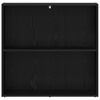 vidaXL Bookshelf Black Oak 80 x 30 x 76.5 cm Engineered Wood