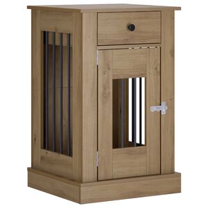 vidaXL Dog Crate Furniture Artisan Oak 50 x 47.5 x 80 cm