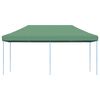 vidaXL Party Tent Folding Green 292 x 580 x 315 cm Oxford Fabric