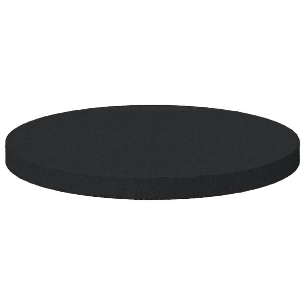 vidaXL Furniture Feet Pads 2 pcs Black &Oslash; 30 x 2 mm EVA