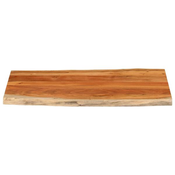 vidaXL Table Top 110x60x2.5 cm Rectangular&nbsp;Solid Wood Acacia Live Edge