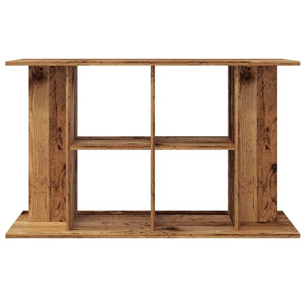 vidaXL Aquarium Stand Old Wood 100x40x60 cm Engineered Wood