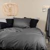 Venture Home Bed Set Joar 200x150 cm Cotton Dark Grey