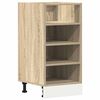 vidaXL Bottom Cabinet "Riga" Sonoma Oak 40x44,5x81,5 cm Engineered Wood