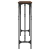 vidaXL Console Table Brown Oak 140x23x75 cm Engineered Wood