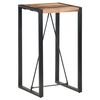 vidaXL Bar Table 60x60x110 cm Solid Acacia Wood