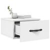 vidaXL Wall-mounted Bedside Cabinets 2 pcs White 35x35x20 cm