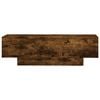 vidaXL Coffee Table Smoked Oak 100x49.5x31 cm Engineered Wood