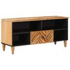 vidaXL Storage Cabinets Brown 100 x 33.5 x 46 cm Solid Mango Wood