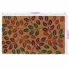 vidaXL Door Mat Natural 45x75 cm Tufted Coir