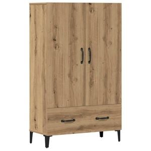 vidaXL Highboard Artisan Oak 70x31x115 cm Engineered Wood