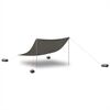 vidaXL Beach Canopy with Sand Anchors Grey 304x300 cm