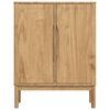 vidaXL Sideboard Wax Brown 70 x 30 x 70.5 cm Solid Pine Wood