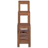 vidaXL Plant Stands 3 pcs Solid Teak Wood