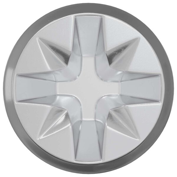 vidaXL Cam Lock Screw 12 pcs Silver and Black M6 x 40 mm Metal