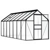 vidaXL Greenhouse Anthracite Aluminium 8.17 m²