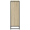 vidaXL Book Cabinet Sonoma Oak 80.5x35x107.5 cm Engineered Wood