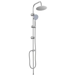 vidaXL Shower Head Set Silver 47 x 20 x 95 cm Stainless Steel