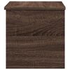 vidaXL Storage Box Brown Oak 60x35x35 cm Engineered Wood
