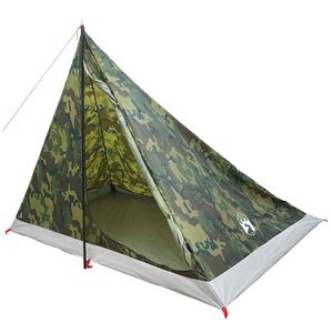vidaXL Backpacking Tent 4-Person Camouflage