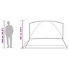 vidaXL Family Tent Dome 6-Person Orange Waterproof